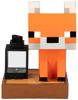 Paladone Products Minecraft LunaGlo Light Fox Gnome