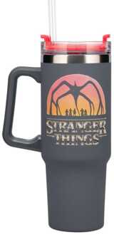 Paladone Products Stranger Things 5 Drinking cup with straw 900 ml