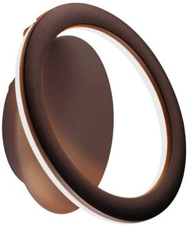 PALERMO LED buitenwandlamp, roestbruin