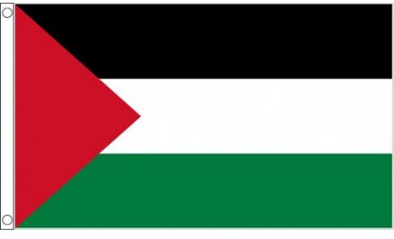 Palestijnse decoratie vlag 90 x 60 cm