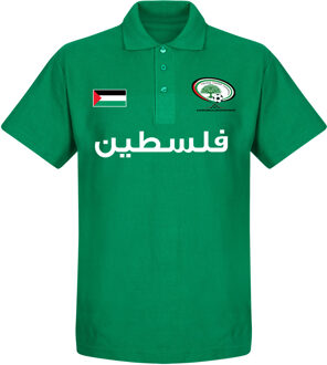 Palestine Team Polo Shirt - Groen - S