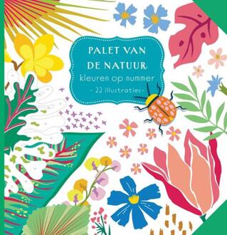 Palet van de natuur - Kleuren op nummer -   (ISBN: 9789036648837)