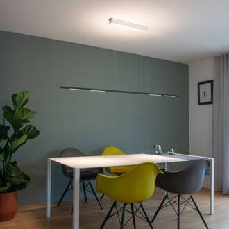 Palito Linea, 3.000K, TRIAC, 175cm zwart zwart geanodiseerd