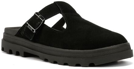 Palladium Dunelite Pyla Suede Zwarte Comfortschoenen