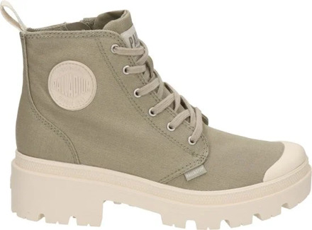 Palladium Pallabase veterboot Palladium , Green , Dames - 37 EU