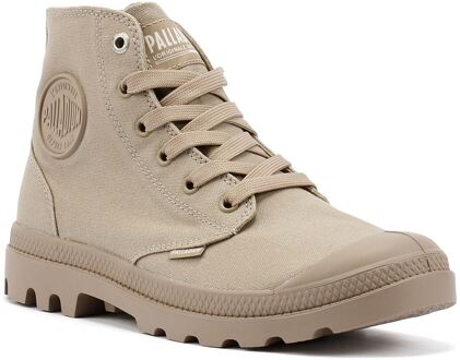 Palladium Pampa Hi Mono Chrome Herenlaarzen Vintage Khaki Kaki
