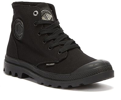 Palladium Pampa Hi Mono Chroom Zwart Laarzen