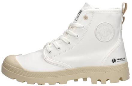 Palladium Pampa Hi Zip Oragnic Wit - 38