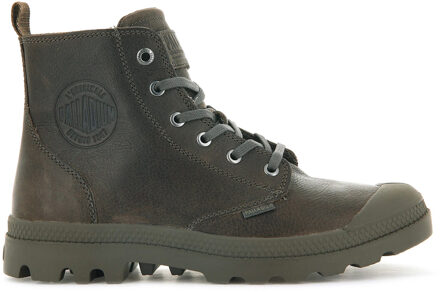 Palladium Pampa Zip Leather Ess - Leren Boots Bruin - 36