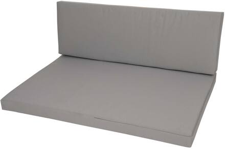 Palletkussen zit en rug (120x80cm)   Foy grey