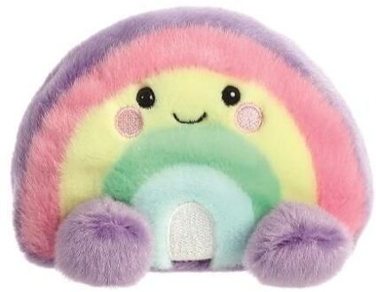 Palm Pals Knuffel Regenboog 13 cm Multikleur