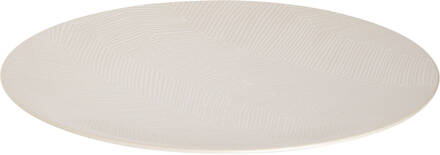 Palmer Bord Leaf 27 Cm Wit Stoneware 1 Stuk(s)