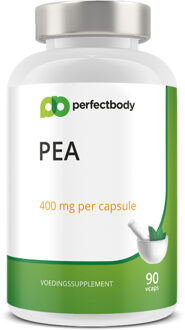 Palmitoylethanolamide (PEA) Capsules - 90 Vcaps - PerfectBody.nl