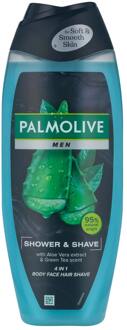 Palmolive Douchegel Palmolive Shower Gel Men Shower & Shave 500 ml