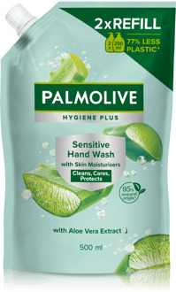 Palmolive Handzeep Palmolive Liquid Hand Soap Hygiene Plus Sensitive Refill 500 ml