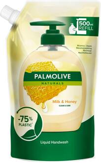 Palmolive Handzeep Palmolive Naturals Milk & Honey Refill 500 ml