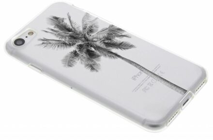 Palmtree Design Tpu Hoesje Voor De Iphone 8 / 7 Transparant