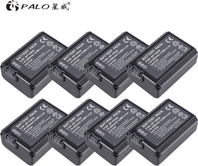 Palo 8 Stuks 2000 Mah NP-FW50 Np FW50 NPFW50 Batterij Oplaadbare Voor Sony Alpha A6500 A6300 A7 7R A7R A7RII a7II NEX-3 NEX-3N NEX-5 8stk accu