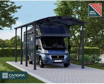Palram | Canopia - Carport Camper Alpine - Grijs - 863x360x307cm