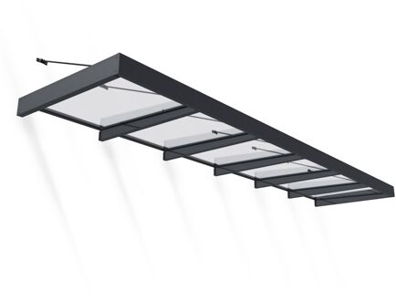 Palram | Canopia - Deur En Veranda Luifel Sophia Xl - Grijs - 565x140cm