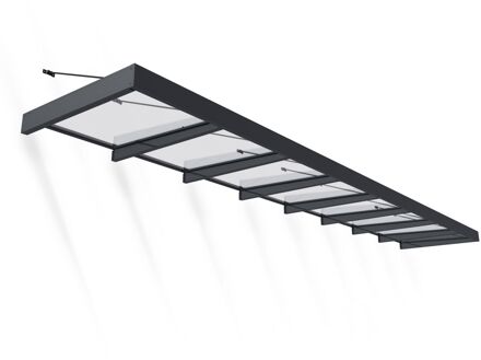 Palram | Canopia - Deur En Veranda Luifel Sophia Xl - Grijs - 750x140cm