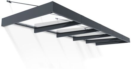Palram | Canopia - Deur En Veranda Luifel Sophia Xl - Helder 472x140x67cm
