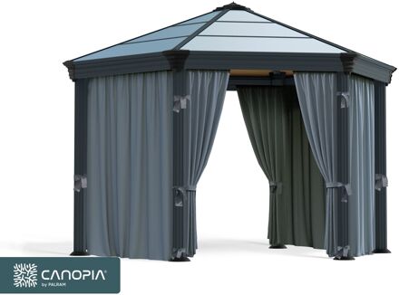 Palram-canopia Gordijnset Voor Tuinpaviljoen Roma/monaco 6st