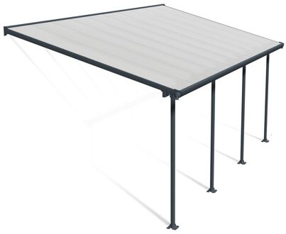 Palram | Canopia - Terrasoverkapping Feria - Donkergrijs - 3x6.1m
