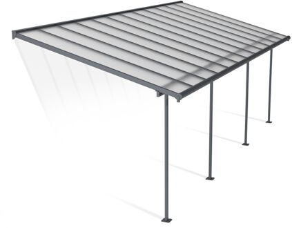 Palram | Canopia - Terrasoverkapping Sierra - Donkergrijs - 3x7,4m