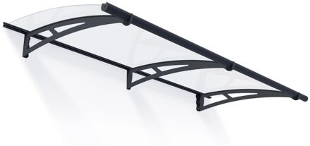 Palram | Canopia - Toegangsdeurluifel Aquila 2050 - Helder - Donkergrijs - 205x91,5cm