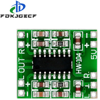 PAM8403 module Super mini digital amplifier board 2 *3W Class digital amplifier board efficient 2.5 to 5V