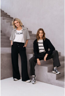 Pamela pull - maat XL Houtskool