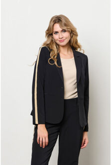 Pammy blazer Zwart - L