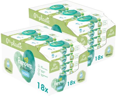 Pampers Harmonie Aqua - Billendoekjes - 1728 doekjes - 36 x 48