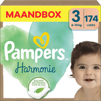Pampers Harmonie - Maat 3 - Maandbox - 174 stuks - 6/10 KG