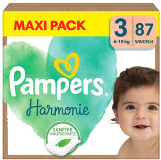 Pampers Harmonie - Maat 3 - Mega Pack - 87 stuks - 6/10 KG