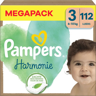 Pampers Harmonie - Maat 3 - Megapack - 112 stuks - 6/10 KG