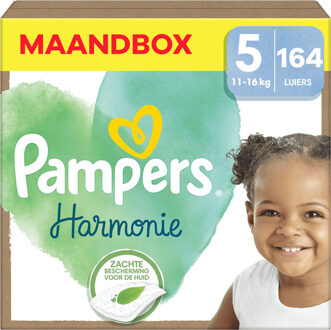 Pampers Harmonie - Maat 5 - Maandbox - 164 stuks - 11/16 KG
