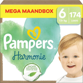 Pampers Harmonie - Maat 6 - Mega Maandbox - 174 luiers - 13+ KG