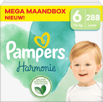 Pampers Harmonie - Maat 6 - Mega Maandbox - 288 stuks - 13+ KG