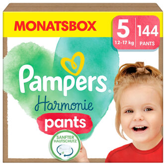 Pampers Harmonie Pants - Maat 5 - Maandbox - 144 stuks - 12/17 KG