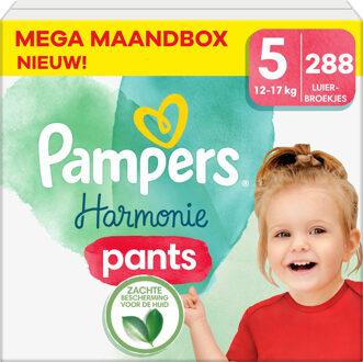 Pampers Harmonie Pants - Maat 5 - Mega Maandbox - 288 stuks - 12/17 KG