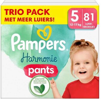 Pampers Harmonie Pants - Maat 5 - Mega Pack - 81 stuks - 12/17 KG