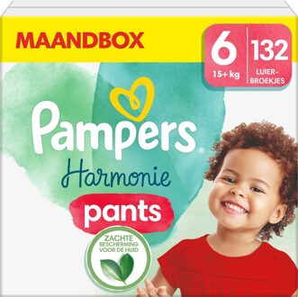 Pampers Harmonie Pants - Maat 6 - Maandbox - 132 stuks - 15+ KG