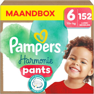 Pampers Harmonie Pants - Maat 6 - Maandbox - 152 stuks - 15+ KG