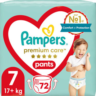 Pampers Premium Care Pants - Maat 7 - Megapack - 72 stuks - 17+ KG
