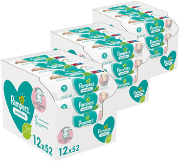 Pampers Sensitive - Billendoekjes - 1872 doekjes - 36 x 52