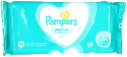 Pampers Sensitive - Billendoekjes - 52 doekjes - 1 x 52