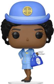 Pan Am POP! Ad Icons Vinyl Figure Stewardess w/Blue Bag 9 cm