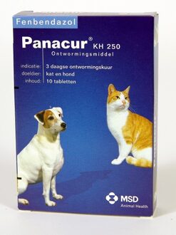 PANACUR Ontworming - Hond En Kat - 10 Tabletten
